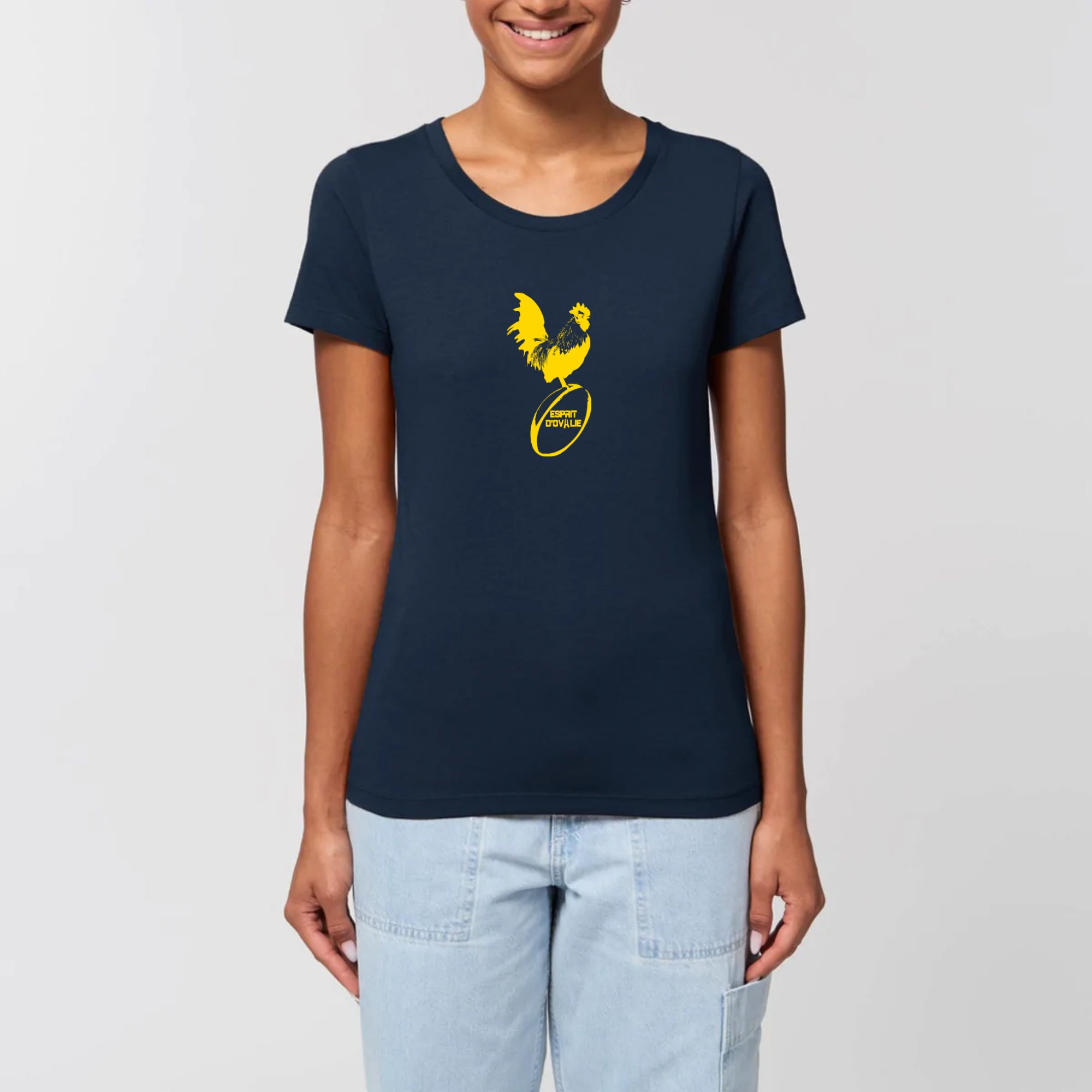 Tee shirt outlet ancre marine femme